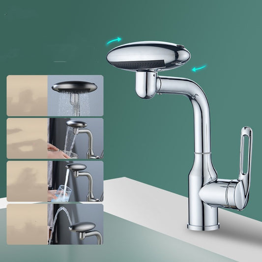 Rotating Four-Mode Faucet
