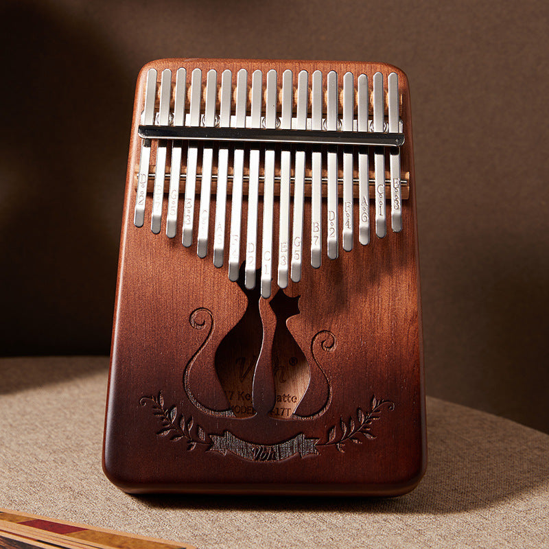 Artistic Mahogany 17 Keys Kalimba