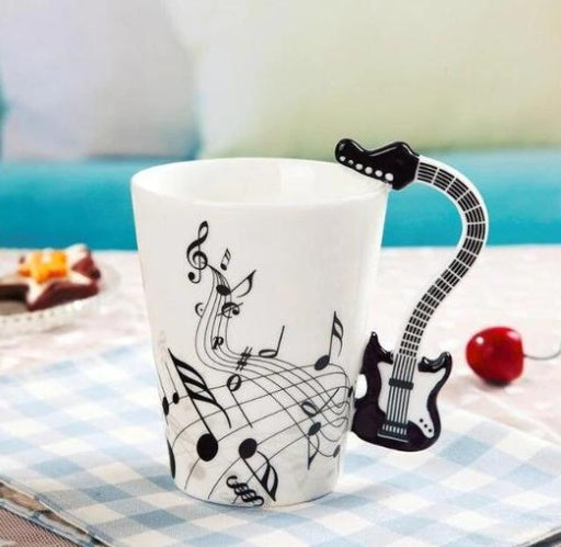Musical Handle Coffee Cup