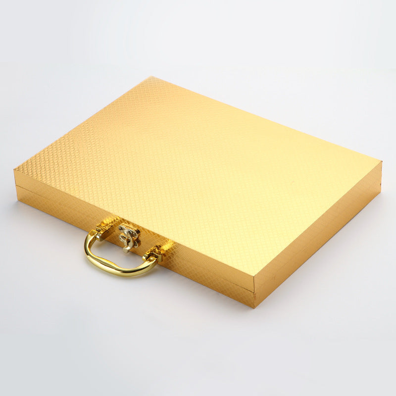 Golden Luxe Cutlery Briefcase Set