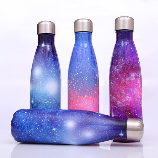 Galaxy Gradient Stainless Steel Flask