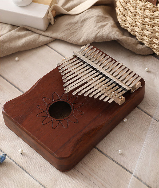 Mahogany & Peach Blossom Core 17-Key Kalimba