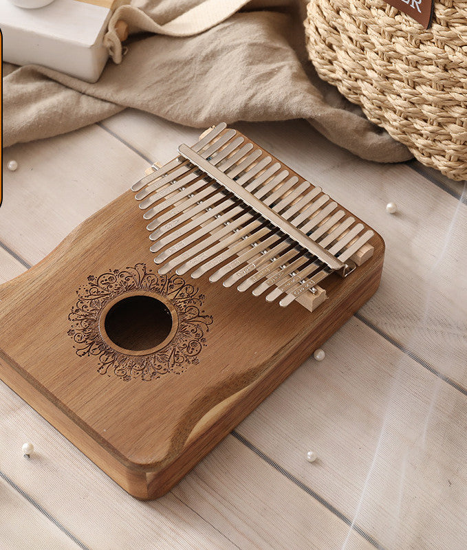 Mahogany & Peach Blossom Core 17-Key Kalimba