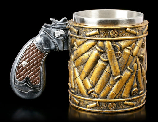 Golden Bullet Shell Mug