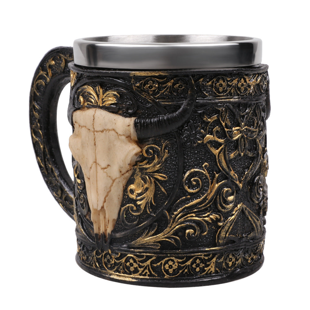 Ancient Bones Fantasy Resin Tankard