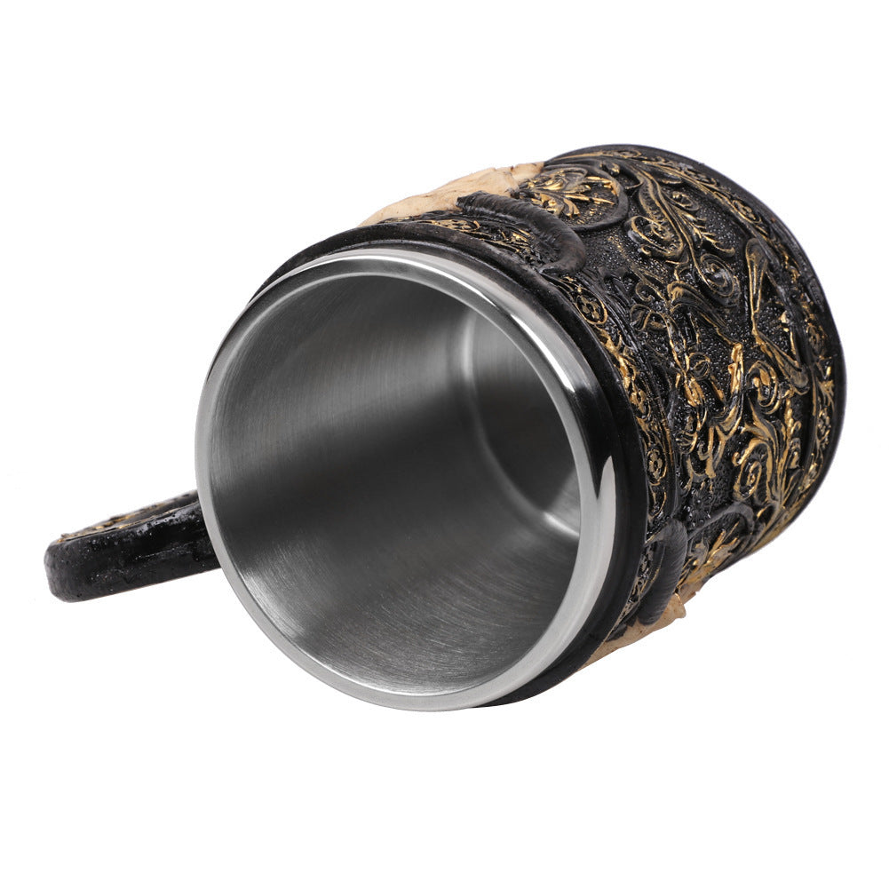Ancient Bones Fantasy Resin Tankard