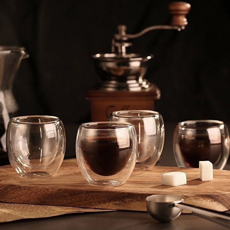 Minimalist Double Wall Glass Set