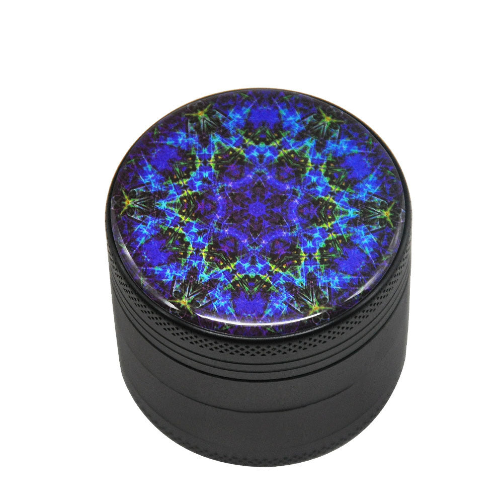 Vortex Pattern Aluminum Grinder