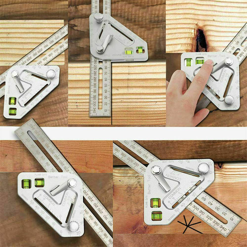 All-in-One Woodworking Carpentry Measuring Tools