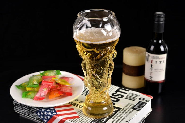 Football Champion Beer Glass