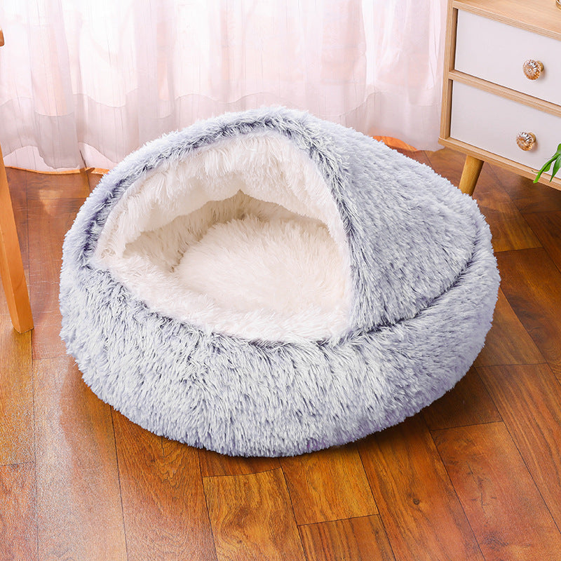 Cozy Fluffy Pet Bed