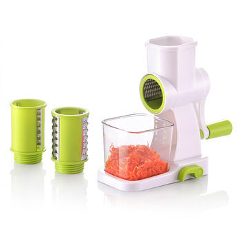 Multi-Purpose Manual Rotary Kitchen Shredder & Grater