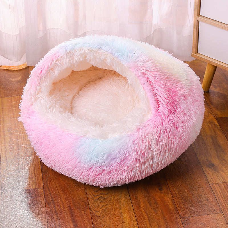 Cozy Fluffy Pet Bed