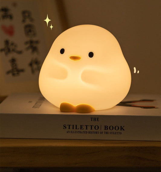 DuDu Duck Silicone LED Night Lamp