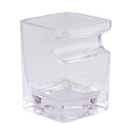Cigar‑Slot Whisky Glass