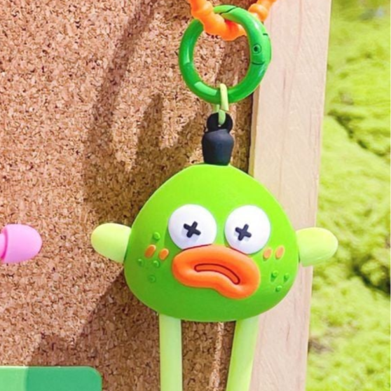 Cute Fruits and Plants Dolls Keychains