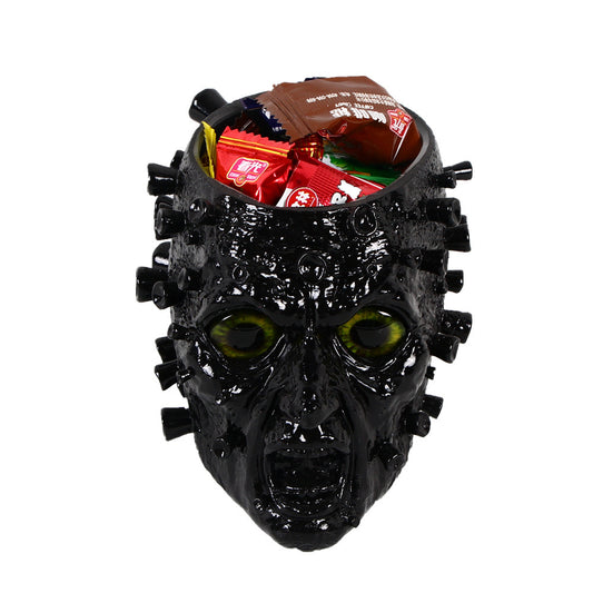 Creepy Skull Candy Holder
