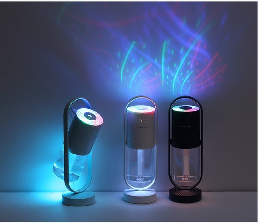 Silent Mist Maker with LED Projection