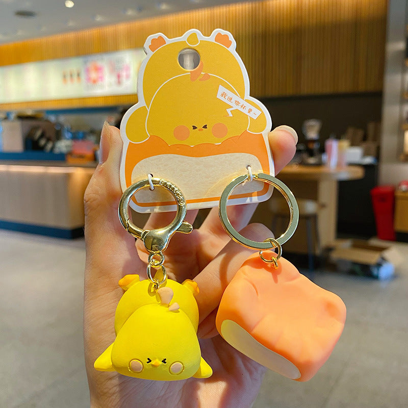 Matching Sets Pair of Cartoony Keychains