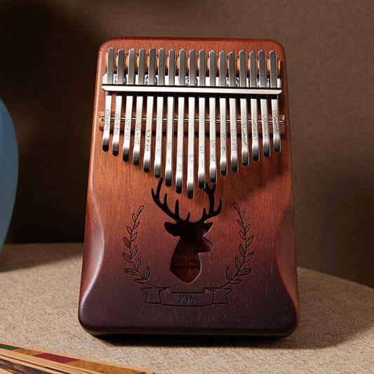 Artistic Mahogany 17 Keys Kalimba