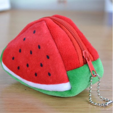 Fruit-Themed Cute Fluffy Small Wallet/Bag