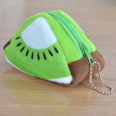 Fruit-Themed Cute Fluffy Small Wallet/Bag