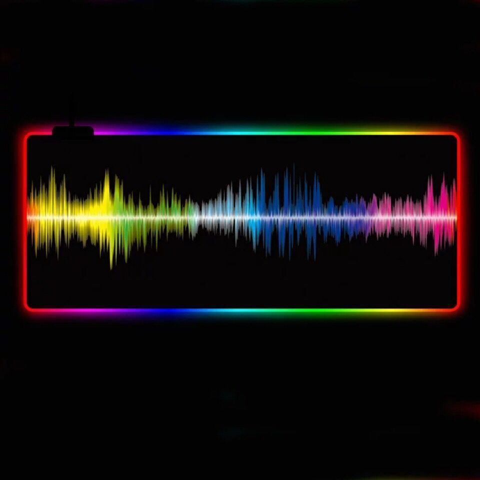 Custom Artwork RGB Desk Mat