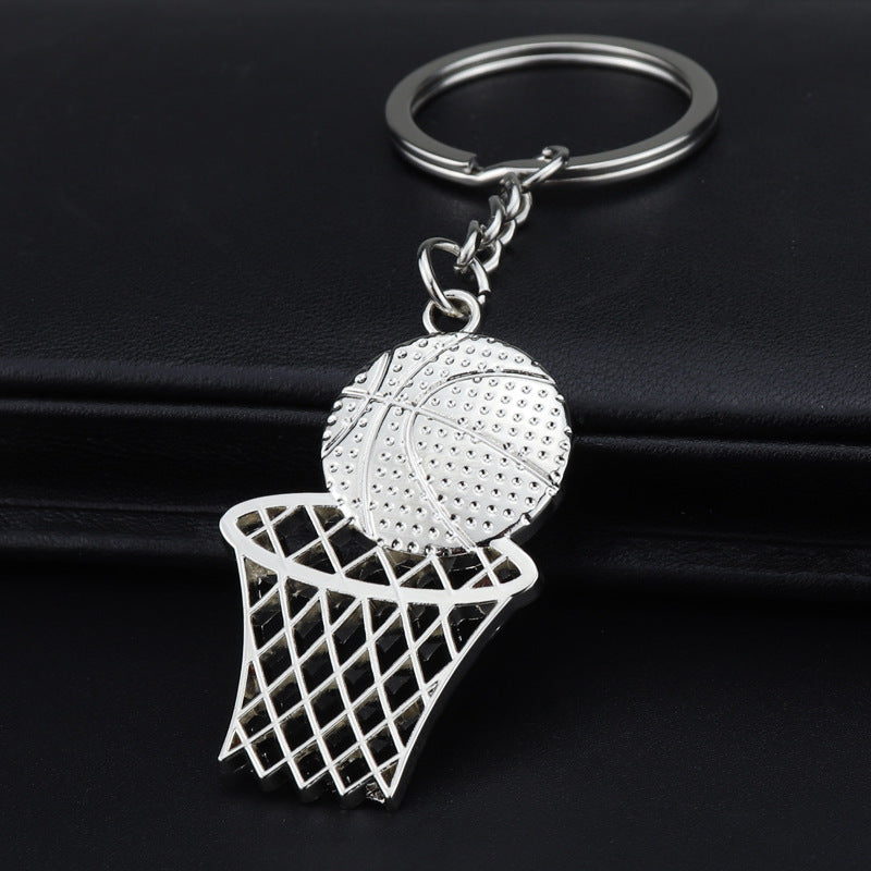 3D Basketball Keychain
