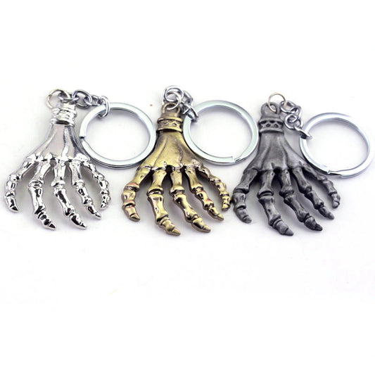 Skull Hand Keychain