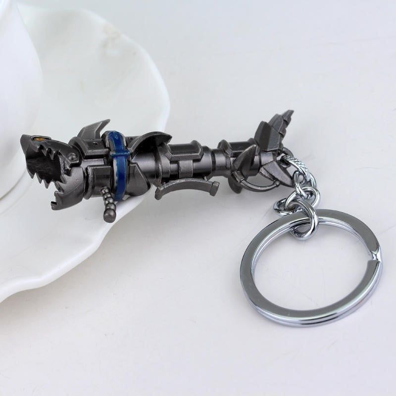 Fishbones Jinx Weapon Keychain