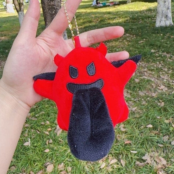 Plushy Ghost Keychain