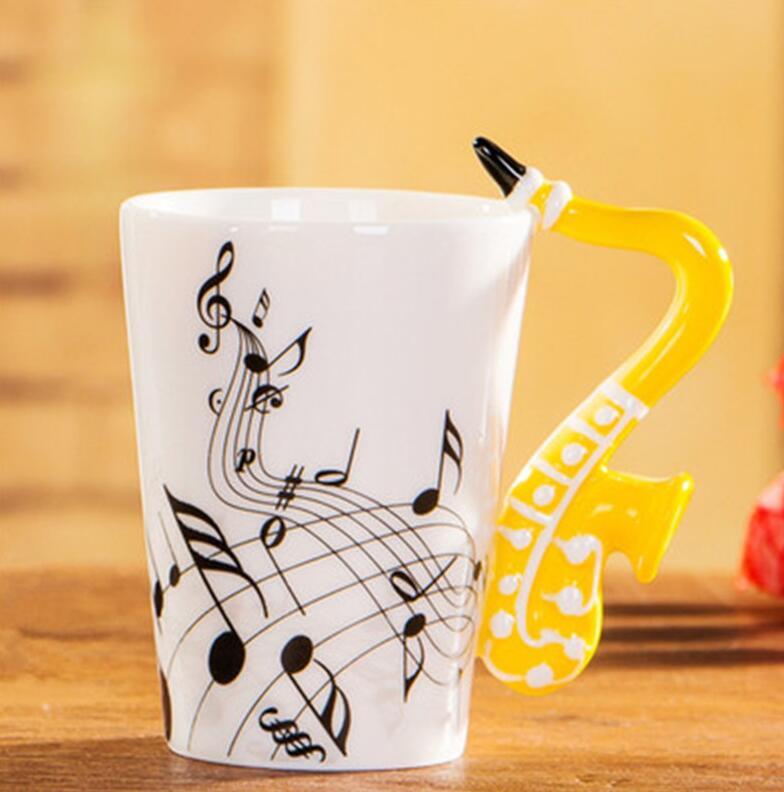Musical Handle Coffee Cup