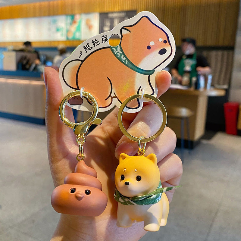 Matching Sets Pair of Cartoony Keychains
