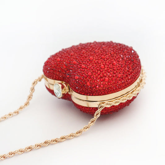 Hard Shell Heart-Shaped Bag