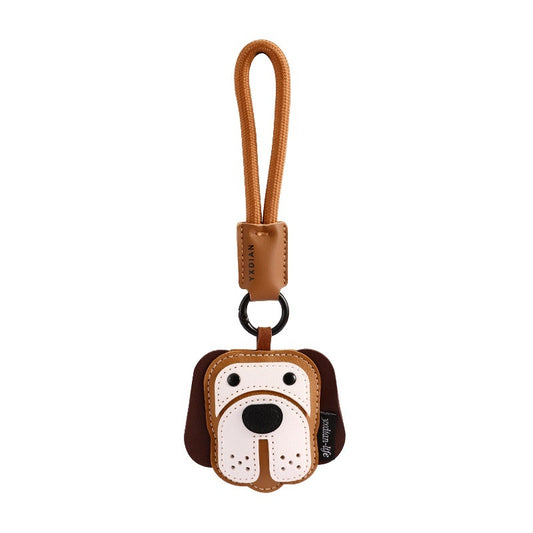 Bulldog & Beagle Car Key Charm