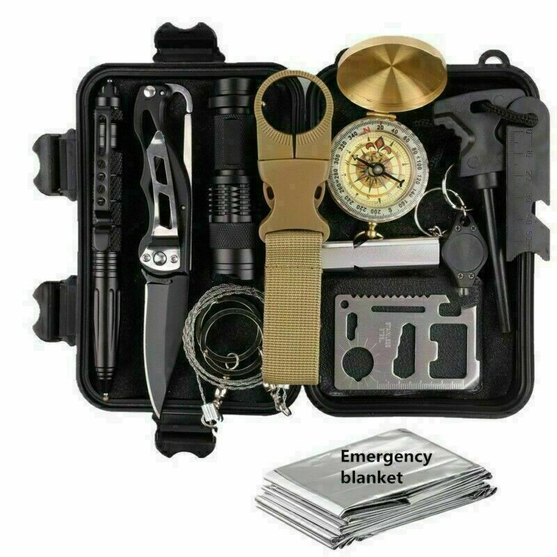 Outdoor Emergency Survival Set Box