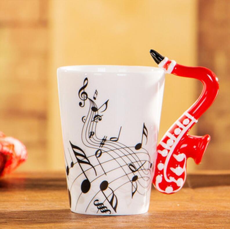 Musical Handle Coffee Cup