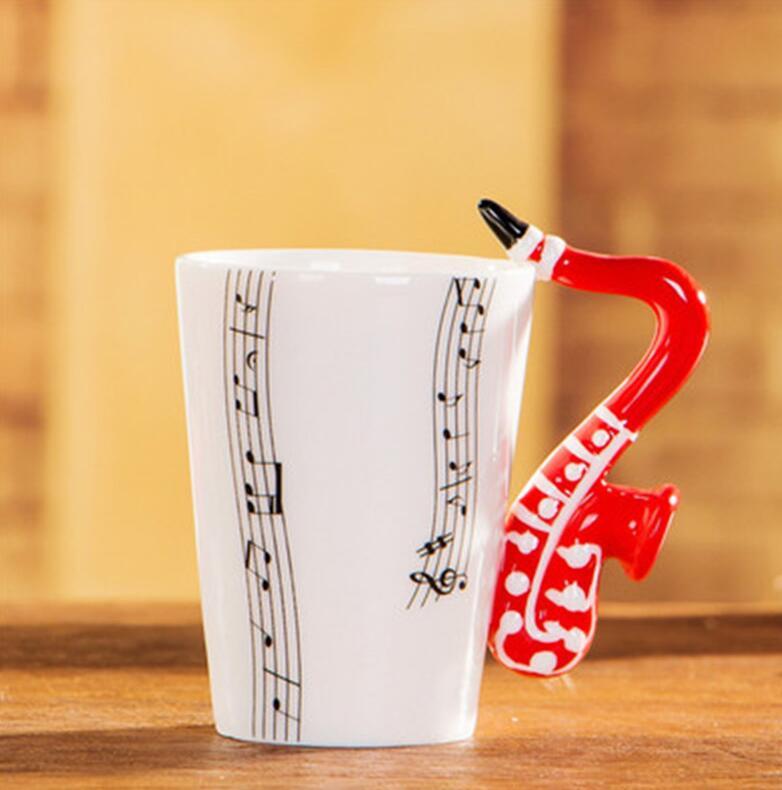 Musical Handle Coffee Cup