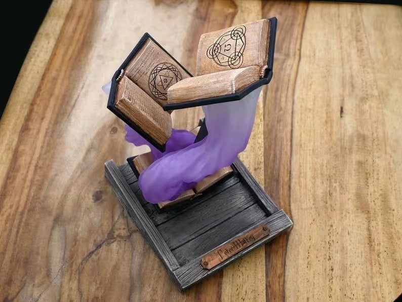 Sorcerer’s Floating Grimoire Decor