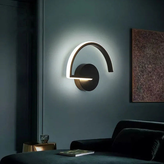 Modern Halo Wall Light