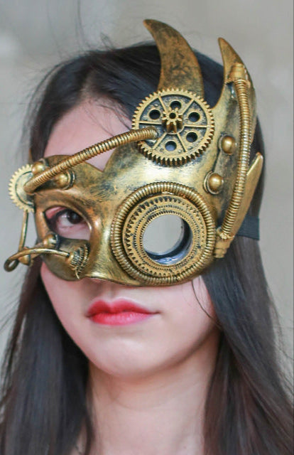 Steampunk Retro Half-Face Mask