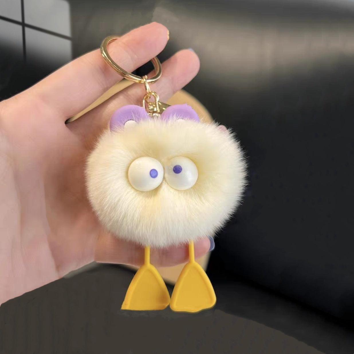 Fur With Duck Legs Keychain