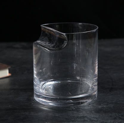 Cigar‑Slot Whisky Glass