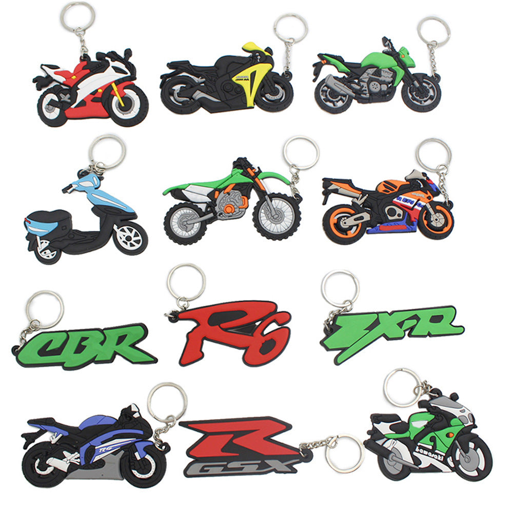 Motorcycle Models Keychain