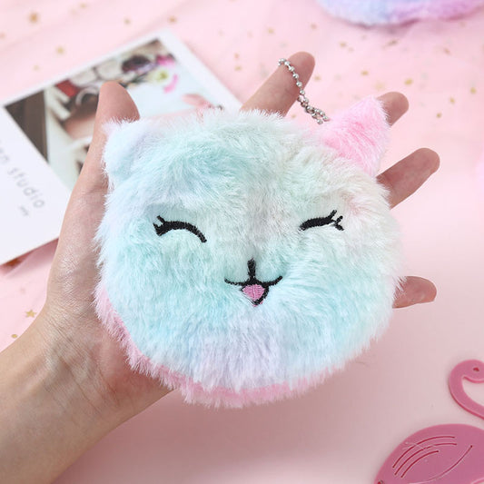 Cat Plush Cartoon Wallet