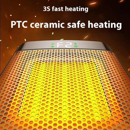 1500W 3D Flame PTC Fan Ceramic Portable Heater