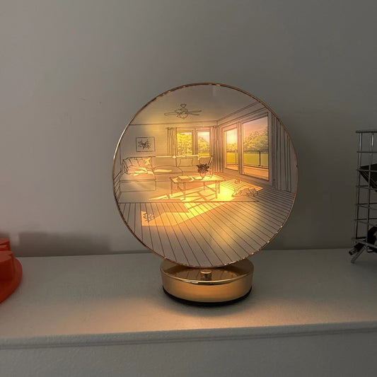 LED Japanese Anime Canvas Atmosphere Light