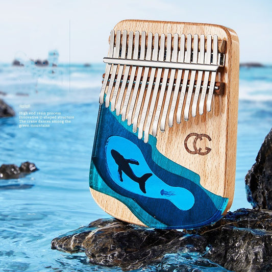 Ocean Wave Resin Kalimba