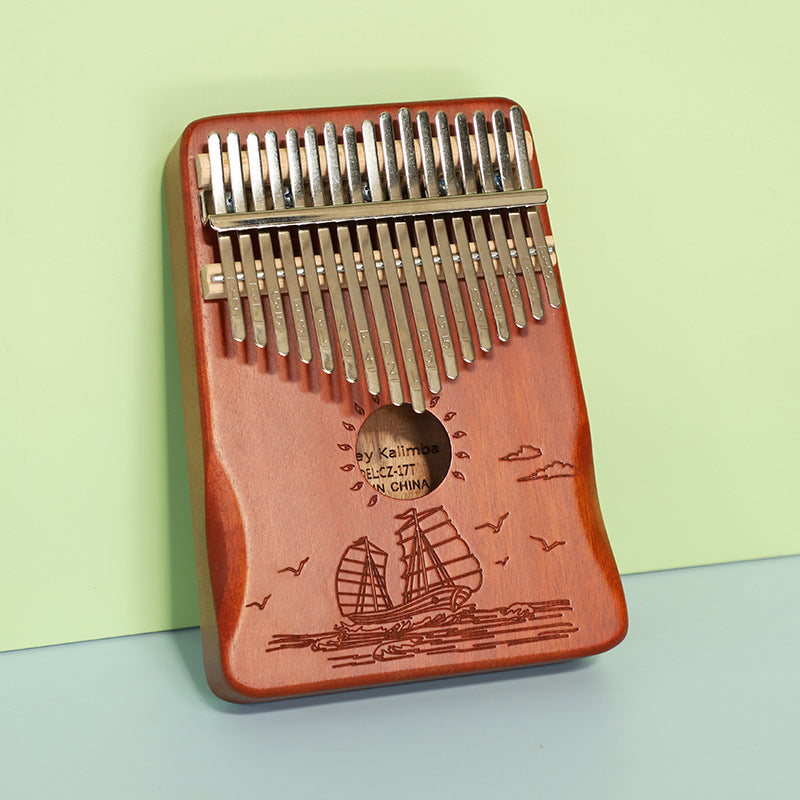 Artistic Mahogany 17 Keys Kalimba