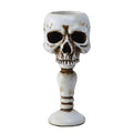 Skull Column Candlestick